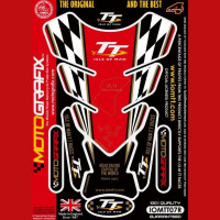 Motografix Isle Of Man TT Races Official Licensed 3D Gel Tank Pad Protector IOMTT07R Motografix Isle Of Man TT Races Official Licensed 3D Gel Tank Pad Protector IOMTT07R