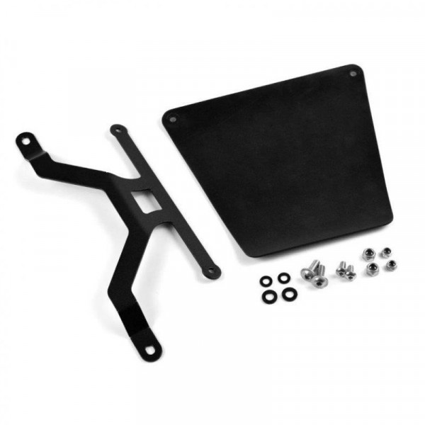 Pyramid Federbein Schutz Platte Schwarz Matt passend für Yamaha Tracer 9 / GT 2021-