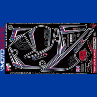 Motografix Stone Chip Protection Kit fits BMW F 800 R 2009-2014 Motografix Stone Chip Protection Kit fits BMW F 800 R 2009-2014