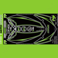 Motografix Stone Chip Protection front Kawasaki ZZR 1400 NK009KG Motografix Stone Chip Protection front Kawasaki ZZR 1400 NK009KG