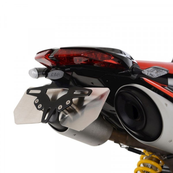 R&G Premium Kennzeichenhalter mit Hitzeschutz Ducati Hypermotard 950 / SP / RVE 2021-