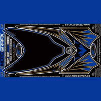 Motografix Stone Chip Protection Kit Honda CBR 1000 RR 2008-2011 NH010KB Motografix Stone Chip Protection Kit Honda CBR 1000 RR 2008-2011 NH010KB