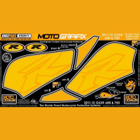 Motografix Tankschutz Knie Pads passend für Suzuki GSX-R 750 / 600 (2011-) Motografix Tankschutz Knie Pads passend für Suzuki GSX-R 750 / 600 (2011-)