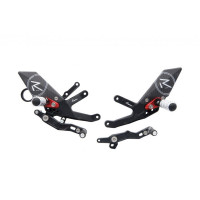 Lightech Fußrastenanlage R Type passend für BMW S 1000 RR 2015–2018 / S 1000 R 2017–2020 Lightech Fußrastenanlage R Type passend für BMW S 1000 RR 2015–2018 / S 1000 R 2017–2020