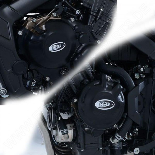 R&G Motordeckel Protektor Set Honda CB / CBR 650 F 2014- / CB / CBR 650 R 2019-2020