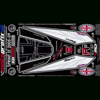 Motografix Stone Chip Protection tail Triumph Sprint ST 2005-2009 RT002U Motografix Stone Chip Protection tail Triumph Sprint ST 2005-2009 RT002U