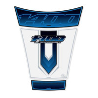 Motografix Suzuki GSX 1400 Blue White 3D Gel Tank Pad Protector TS022BW Motografix Suzuki GSX 1400 Blue White 3D Gel Tank Pad Protector TS022BW
