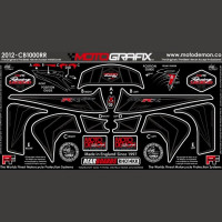 Motografix Stone Chip Protection tail Honda CBR 1000 RR 2012- RH014KK Motografix Stone Chip Protection tail Honda CBR 1000 RR 2012- RH014KK