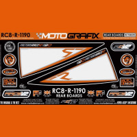 Motografix Stone Chip Protection tail KTM RC 8 RKTM02W Motografix Stone Chip Protection tail KTM RC 8 RKTM02W