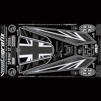 Motografix Steinschlagschutz hinten passend für Triumph Sprint ST 2005-2009 Motografix Steinschlagschutz hinten passend für Triumph Sprint ST 2005-2009