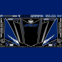 Motografix Stone Chip Protection front Yamaha YZF R1 2018- NY020KB Motografix Stone Chip Protection front Yamaha YZF R1 2018- NY020KB