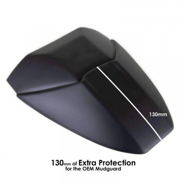 Pyramid Hinterradabdeckung Verlängerung Schwarz Matt BMW S 1000 R 2014-2020 / S 1000 RR 2009-2018