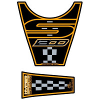 Motografix 3D Gel Tank Pad Protector fits BMW K 1200 S Motografix 3D Gel Tank Pad Protector fits BMW K 1200 S