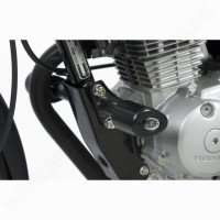 R&G Racing Crash Protectors "No Cut" Honda CBF 125 2009- R&G Racing Crash Protectors "No Cut" Honda CBF 125 2009-