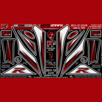 Motografix Stone Chip Protection tail Suzuki GSX-R 600 / 750 2011- RS021R Motografix Stone Chip Protection tail Suzuki GSX-R 600 / 750 2011- RS021R