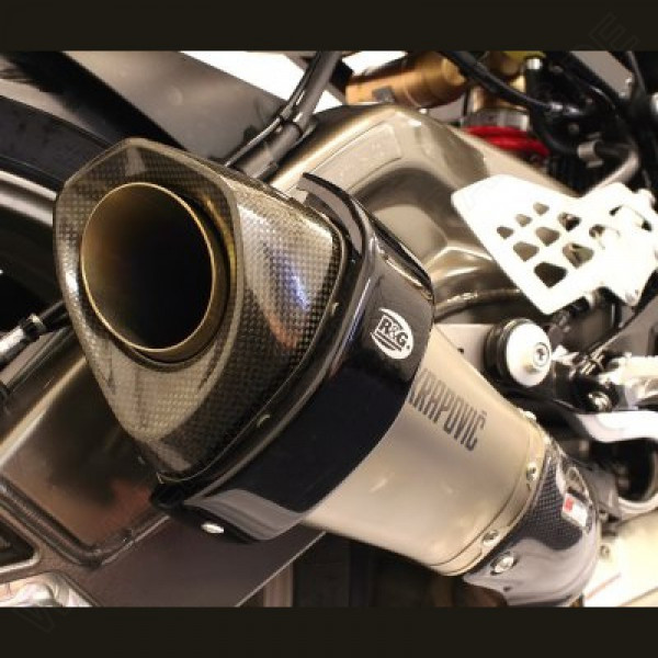 R&G Racing Akrapovic Exhaust protector Slider BMW S 1000 RR
