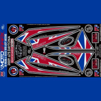 Motografix Stone Chip Protection tail Triumph Daytona 675 2009-2012 RT001UJ Motografix Stone Chip Protection tail Triumph Daytona 675 2009-2012 RT001UJ