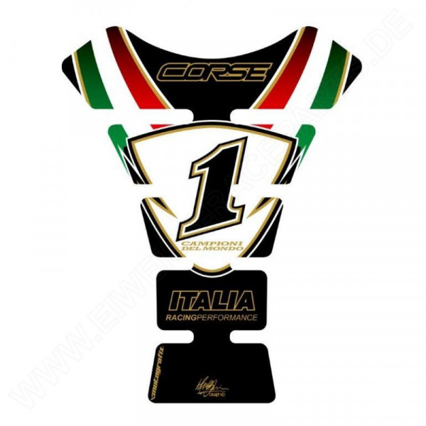 Ducati Corse #1 Motografix 3D Gel Tank Pad Protector TD006K