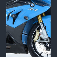 R&G Radiator Guard Blue fits BMW S1000RR 2009–2014 / HP4 R&G Radiator Guard Blue fits BMW S1000RR 2009–2014 / HP4
