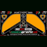Motografix Tankschutz Knie Pads passend für Ducati Sport Classic 1000 / S Motografix Tankschutz Knie Pads passend für Ducati Sport Classic 1000 / S