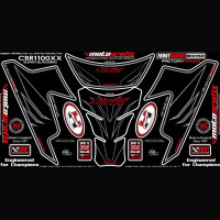 Motografix Stone Chip Protection front Honda CBR 1100 XX NH011KR Motografix Stone Chip Protection front Honda CBR 1100 XX NH011KR