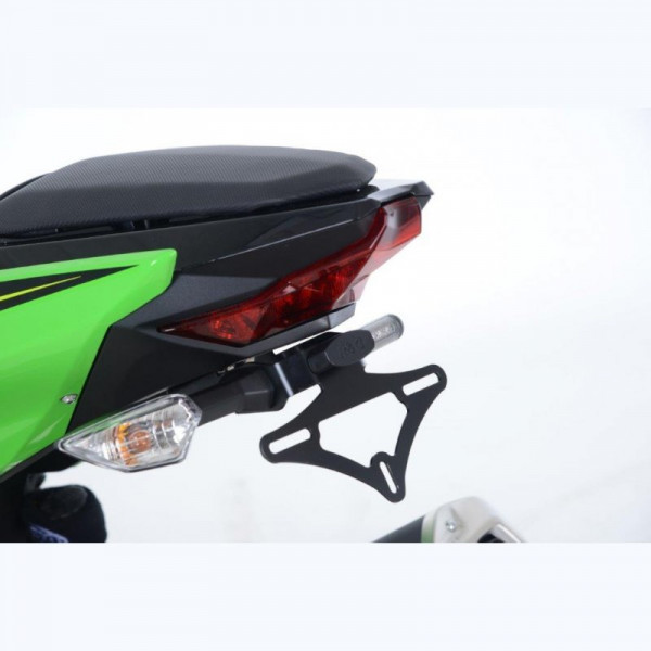 R&G Premium Kennzeichenhalter Kawasaki Ninja 250 / 400 2018- / Z 250 / 400 2019-