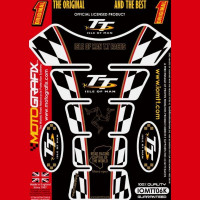 Motografix Isle Of Man TT 3D Gel Tank Pad Protector Motografix Isle Of Man TT 3D Gel Tank Pad Protector