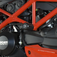 R&G Racing Crash Protectors "No Cut" Ducati Streetfighter 848 2012- R&G Racing Crash Protectors "No Cut" Ducati Streetfighter 848 2012-