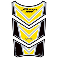 Motografix Yamaha Fazer 1000 3D Gel Tank Pad Black / Yellow Protector TY028KY Motografix Yamaha Fazer 1000 3D Gel Tank Pad Black / Yellow Protector TY028KY