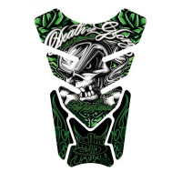 Motografix Death or Glory - Pay Up Stupid Green 3D Gel Tankpad Protector ST086G Motografix Death or Glory - Pay Up Stupid Green 3D Gel Tankpad Protector ST086G