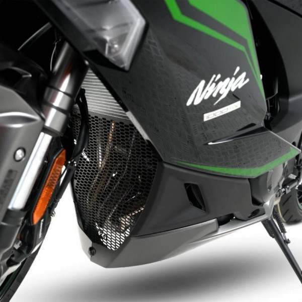 R&G Krümmergitter Schutz PRO BLACK Kawasaki Ninja 1000 SX 2024- | 1100 SX 2025-