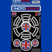 Motografix Filler/Gas cap protection Triumph models TF04UJ Motografix Filler/Gas cap protection Triumph models TF04UJ
