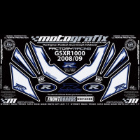 Motografix Steinschlagschutz passend für Suzuki GSX-R 1000 2009-2011 Motografix Steinschlagschutz passend für Suzuki GSX-R 1000 2009-2011