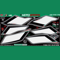 Motografix Stone Chip Protection tail Ducati 848 / 1098 / 1198 RD008WK Motografix Stone Chip Protection tail Ducati 848 / 1098 / 1198 RD008WK