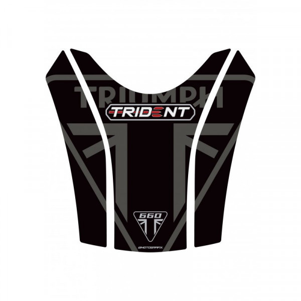 Triumph TRIDENT 660 3D Gel Motografix Tank Pad Protector TT048KE