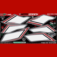 Motografix Steinschlagschutz hinten passend für Ducati 848 / 1098 / 1198 RD008C Motografix Steinschlagschutz hinten passend für Ducati 848 / 1098 / 1198 RD008C