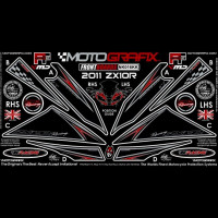 Motografix Stone Chip Protection front Kawasaki ZX-10 R 2011-2015 NK016KK Motografix Stone Chip Protection front Kawasaki ZX-10 R 2011-2015 NK016KK