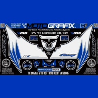 Motografix Stone Chip Protection front Honda CBR 900 RR 1996-1997 NH017B Motografix Stone Chip Protection front Honda CBR 900 RR 1996-1997 NH017B