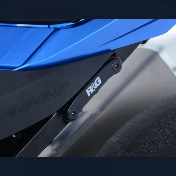 R&G hintere Fußrastenabdeckung Suzuki GSX-R 1000 2017-