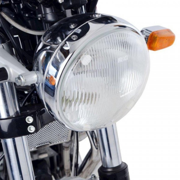 R&G Headlight Shield Guard for Ducati Scrambler 1100 / Royal Enfield Interceptor 650