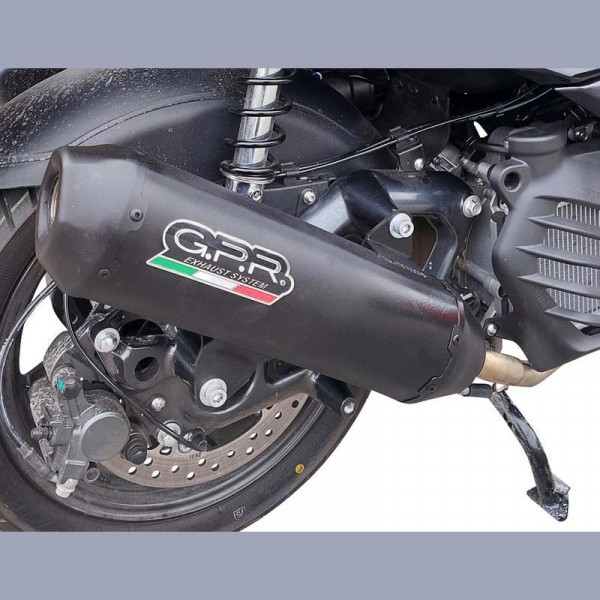 GPR Exhaust System Bmw C 400 X / GT 2021/2023 e5 Homologated slip-on exhaust catalized Pentaroad Bl