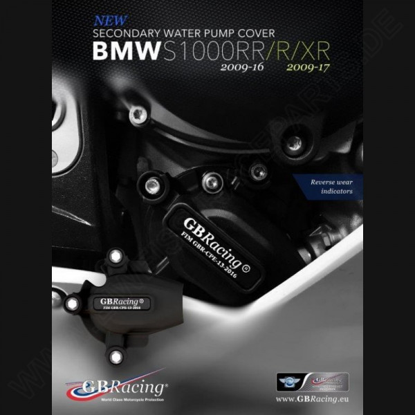 GB Racing Waterpump Cover BMW S 1000 RR / HP4 2009-2018 / S 1000 R / XR