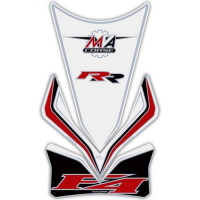 Motografix MV Agusta F4 RR 3D Gel Tank Pad WHITE Protector TM004W Motografix MV Agusta F4 RR 3D Gel Tank Pad WHITE Protector TM004W