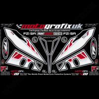 Motografix Stone Chip Protection front Yamaha FZ 1 2006- NY014R Motografix Stone Chip Protection front Yamaha FZ 1 2006- NY014R