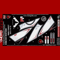 Motografix Steinschlagschutz passend für BMW F800GT 2013–2015 Motografix Steinschlagschutz passend für BMW F800GT 2013–2015