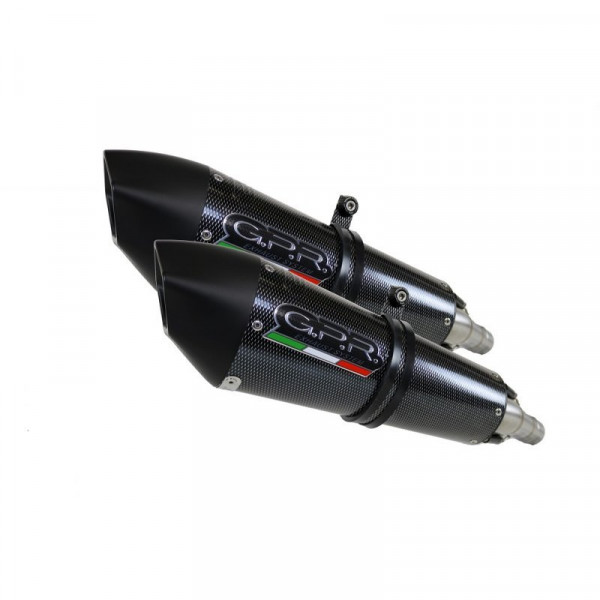 GPR GPE Ann. Poppy Slip-On Auspuff passend für BMW K 1600 GTL 2012–2016