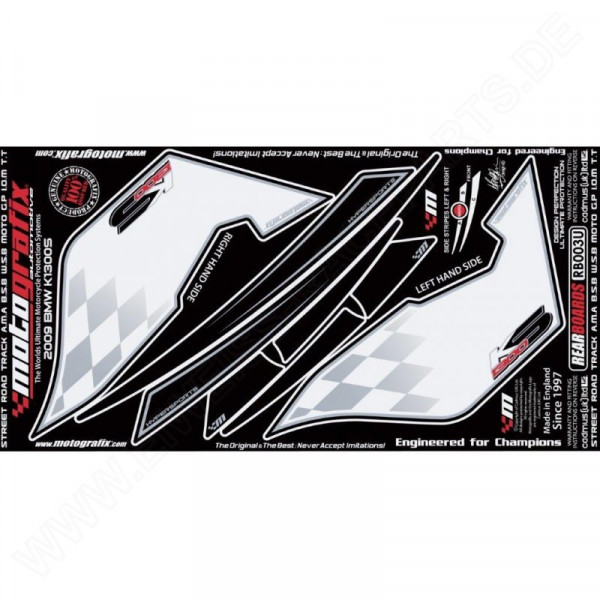 Motografix Stone Chip Protection tail BMW K 1300 S 2009- RB003U