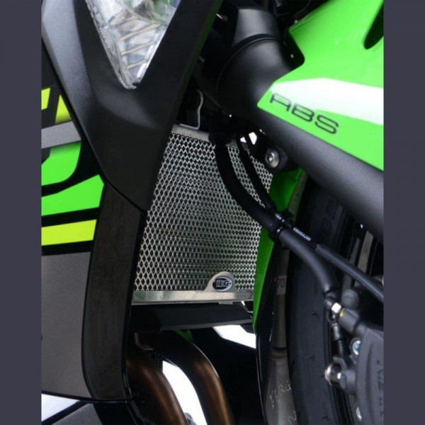 R&G Racing Kühlergitter Wasserkühler Kawasaki Ninja 250 / 400 2018- / Z 250 / 400 2019-