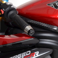 R&G Lenker Protektoren passend für Triumph Speed Triple 1200 RR ab 2022 R&G Lenker Protektoren passend für Triumph Speed Triple 1200 RR ab 2022