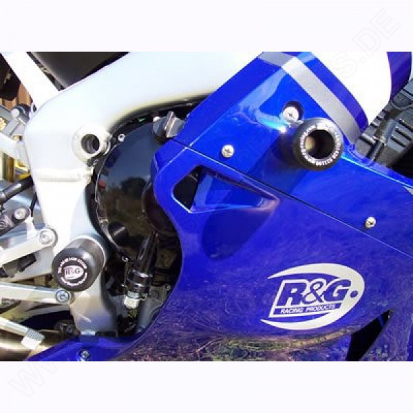 R&G Racing Crash Protectors rear "No Cut" Yamaha YZF R1 1998-2003